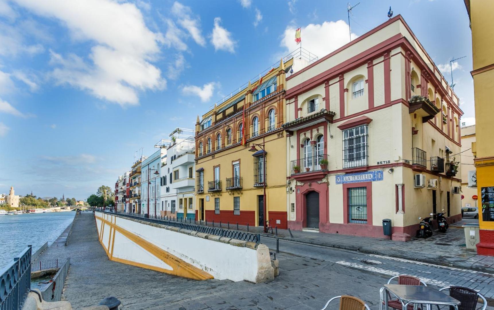 Sunterrace Loft-Triana'S Star, 10' From City Center! Sevilla Exterior foto